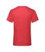 T-shirt Valueweight Adulte Rouge Fruit Of The Loom-2