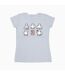 Disney - T-shirt BIG HERO BAYMAX MANY POSES - Femme (Blanc) - UTBI13209-1