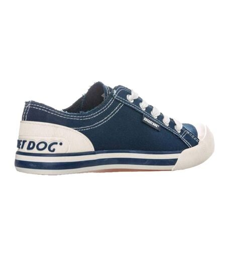 Baskets Jazzin 8a Femme Bleu Marine Rocket Dog
