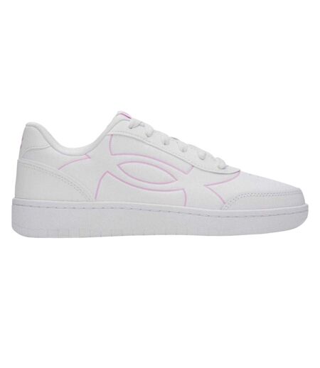 Womens/ladies Motion Trainers White Pink Under Armour