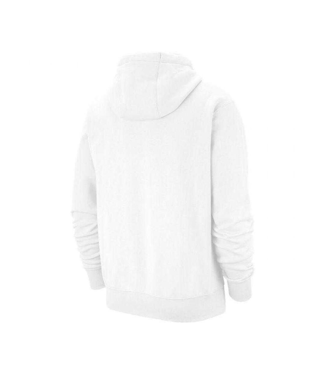 Mens Nsw Club Pullover Hoodie White Nike-3