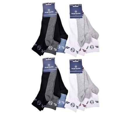 Chaussettes SERGIO TACCHINI QUARTER 12 Pcs 7515