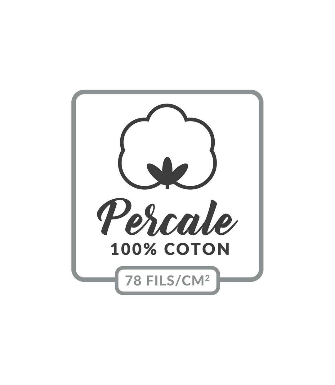 Drap Plat Percaline 240x300cm White-5