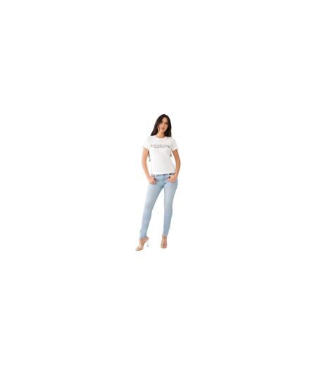 T-shirt Motif/style Logo Femme Blanc True Religion