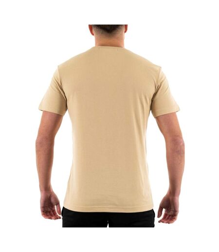 T-shirt Beige Homme Calvin Klein Jeans  Embro Badge - S