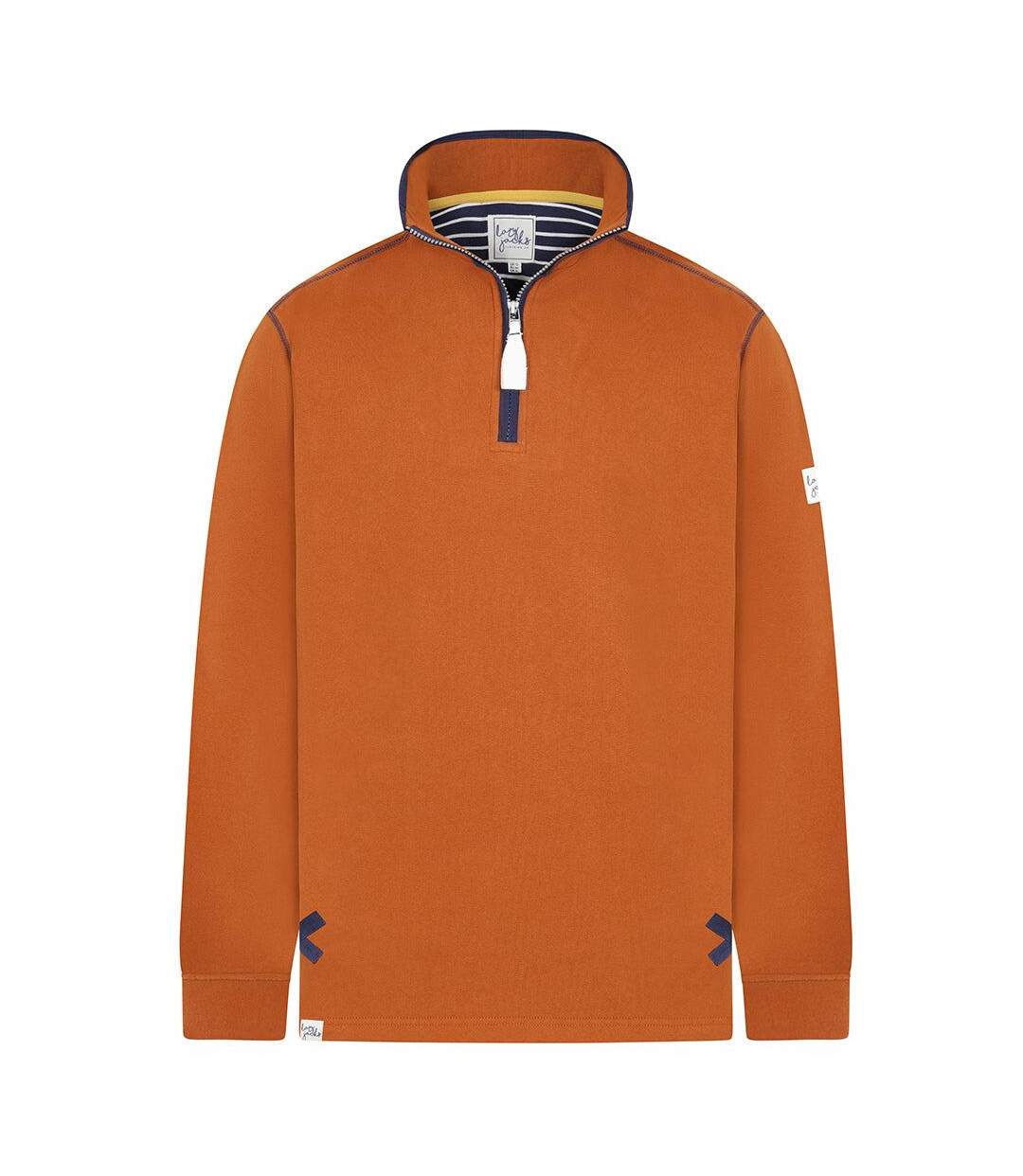 Sweat Femme Orange Lazy Jacks-1