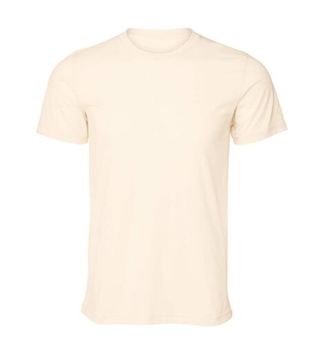 T-shirt Adulte Jaune Pâle Chiné Bella + Canvas