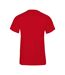 T-shirt Homme Rouge Feu Promodoro-2
