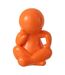 Statuette Déco Unie Marcel 35cm Orange Foncé-1