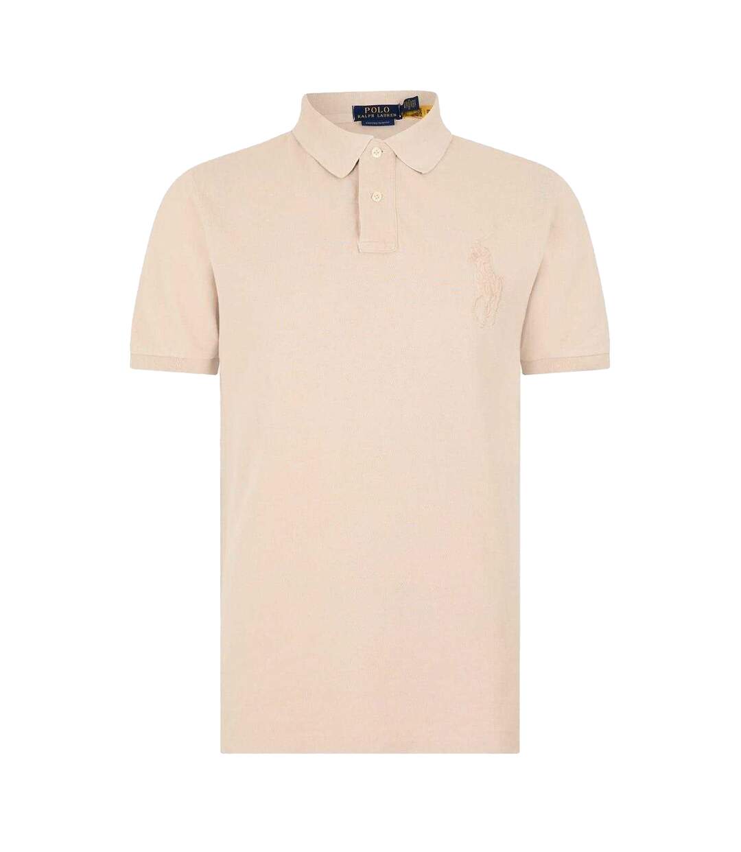Polo Manches Courtes Homme Gris Pierre Ralph Lauren-1