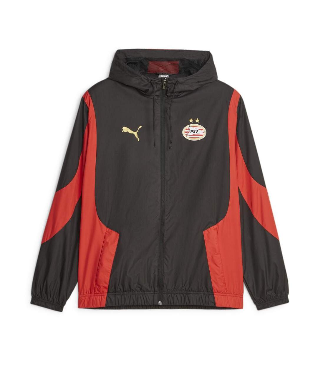 PSV Eindhoven Coupe-Vent Noir Homme Puma Prem Wov - S-1