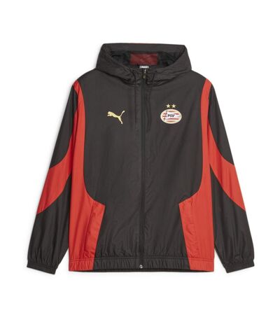 PSV Eindhoven Coupe-Vent Noir Homme Puma Prem Wov - S