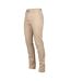 Womens/ladies Stretch Chinos Stone Front Row-4