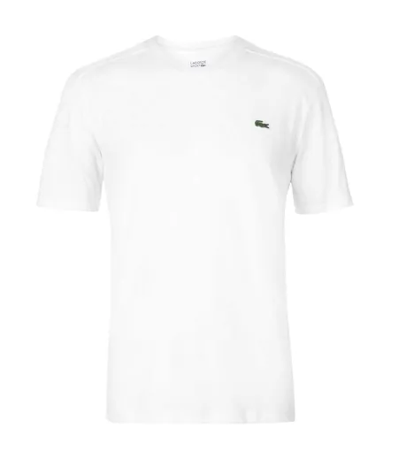 T-shirt Motif/style Logo Homme Blanc Lacoste