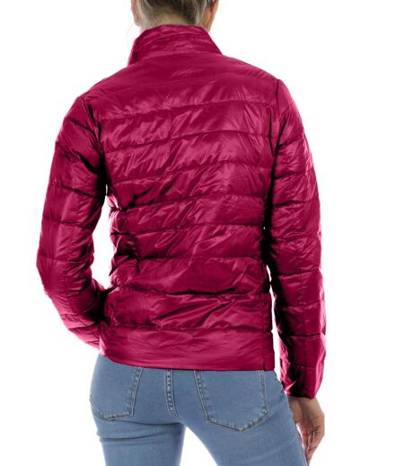 Doudoune femme légère couleur fushia - Manches longues