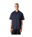 Chemise Manches Courtes Motif/style Uni Tobin Homme Bleu Marine Foncé Parajumpers-1
