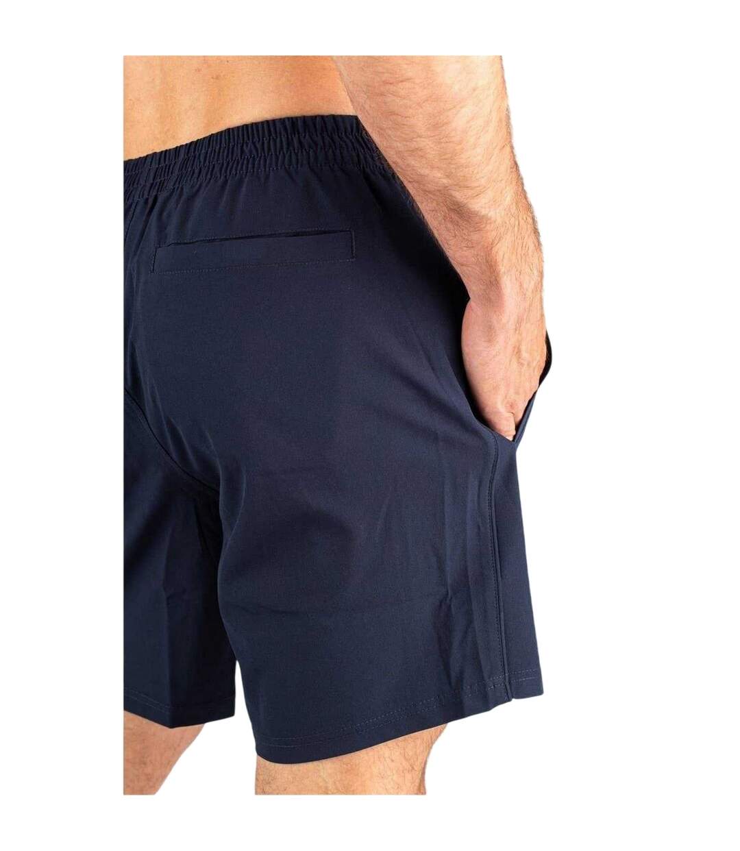 Short Motif/style Logo Homme Bleu Foncé Sjeng Sports-4