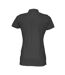 Womens/ladies Pique Lady T-shirt Black Cottover-2