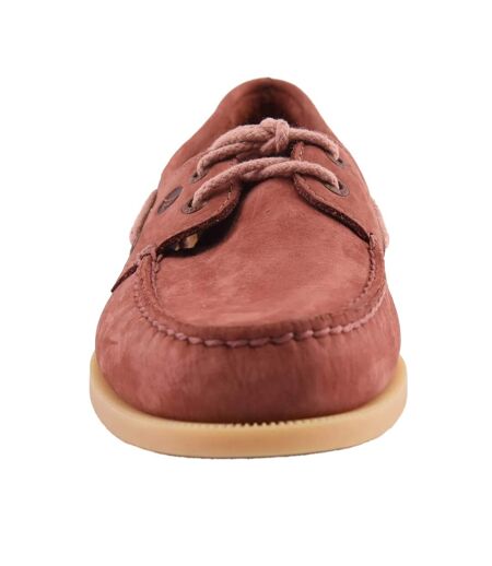 Mens Authentic Original Suede Boat Shoes Red Sperry