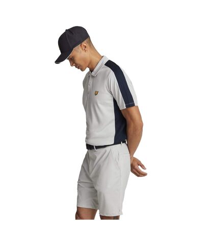 Polo homme beige / bleu marine foncé Lyle & Scott Lyle & Scott