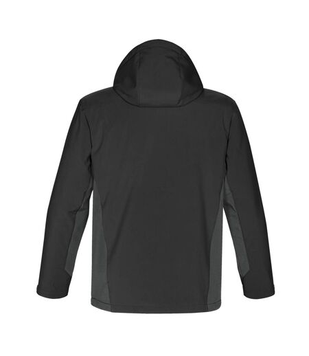 Stormtech Mens Atmosphere 3-in-1 Performance System Jacket (Waterproof & Breathable) (Black/Granite) - UTBC3074