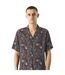 Mens Paisley Regular Short-sleeved Shirt Black Multicoloured Pretty Green-4