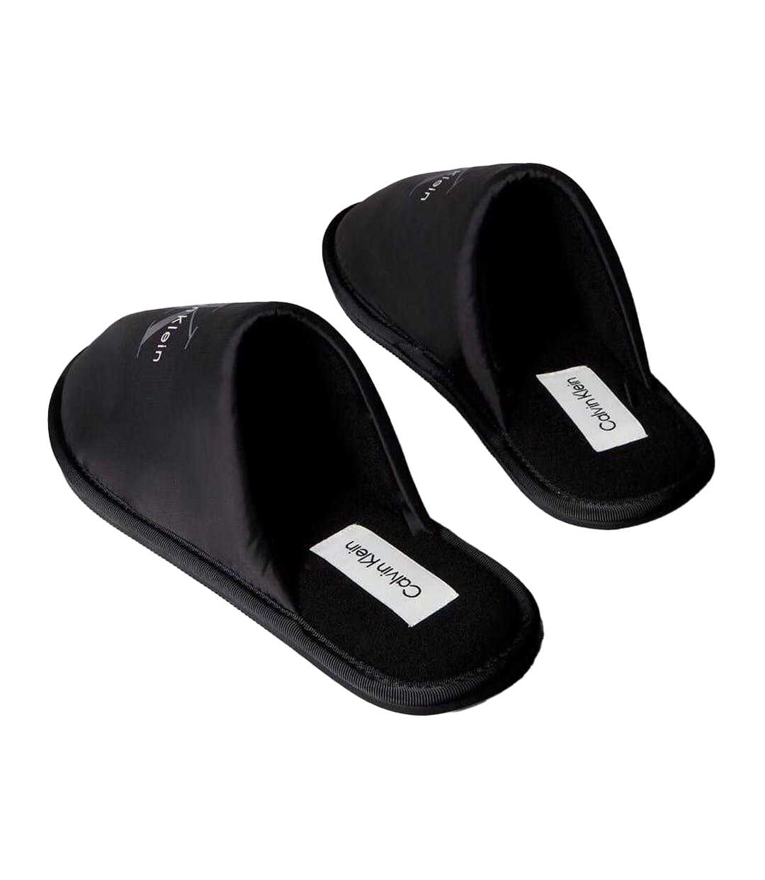 Mules Motif/style Texte Du Symbole Homme Bleu Sombre Calvin Klein-2