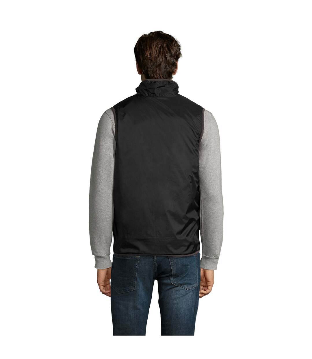 Veste Sans Manches Winner Adulte Noir SOLS-2