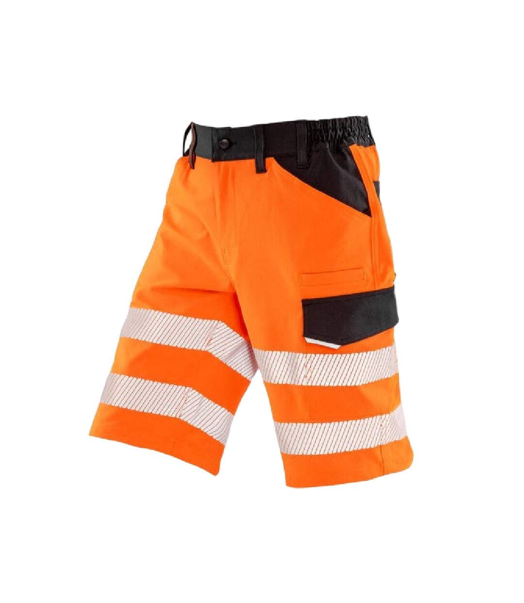 Short De Travail Dynamic Homme Orange Fluo Result Safe-Guard-1
