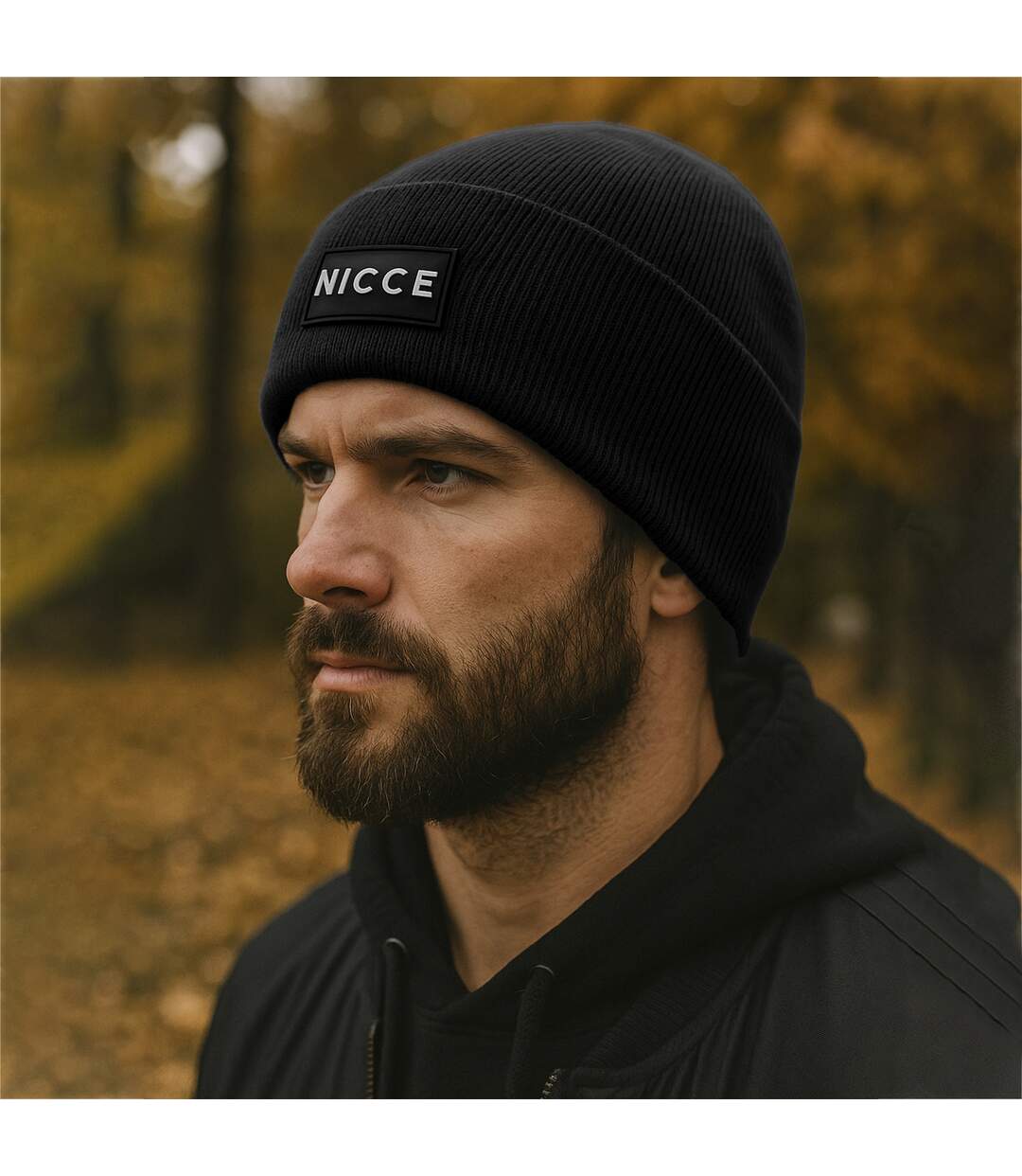 Mens Knitted Beanie Hat - Warm Soft Winter Thermal Hat-5