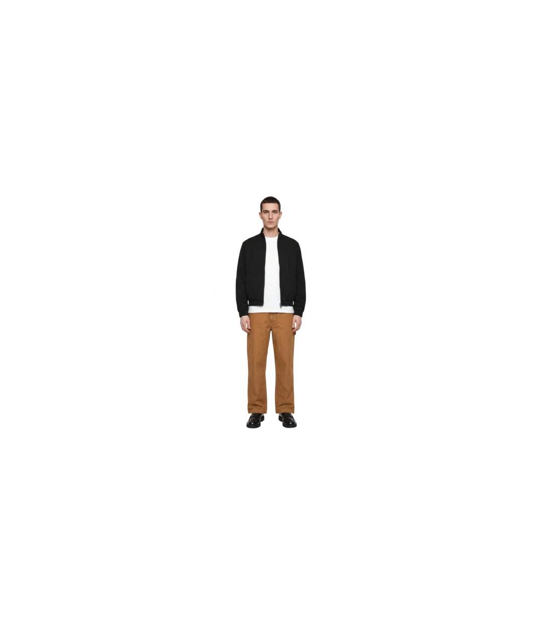 Mens Canvas Straight Trousers Golden Wheat Timberland-1