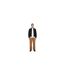 Mens Canvas Straight Trousers Golden Wheat Timberland-1