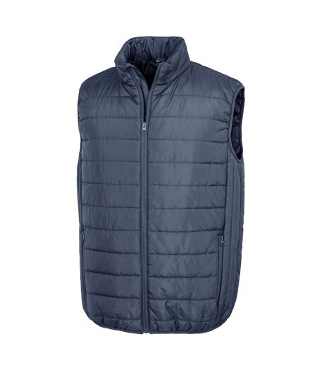 Veste Sans Manches Promo Homme Bleu Marine Result
