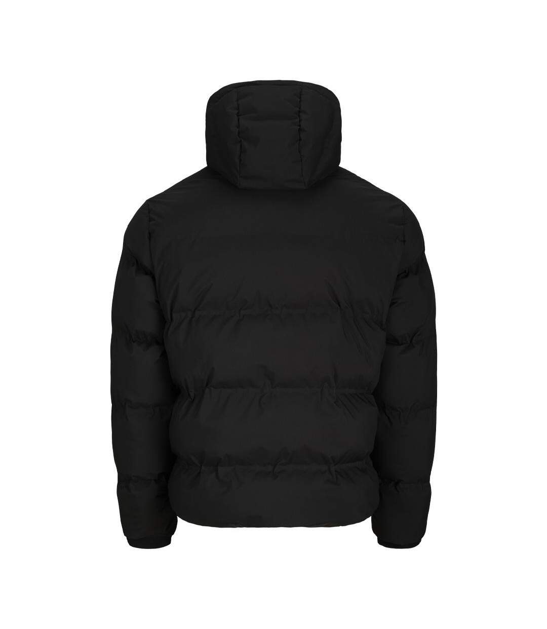 Doudoune noire homme jack & jones payne puffer-2