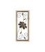 Décoration Murale Encadrée Koman 60cm Naturel & Noir-1