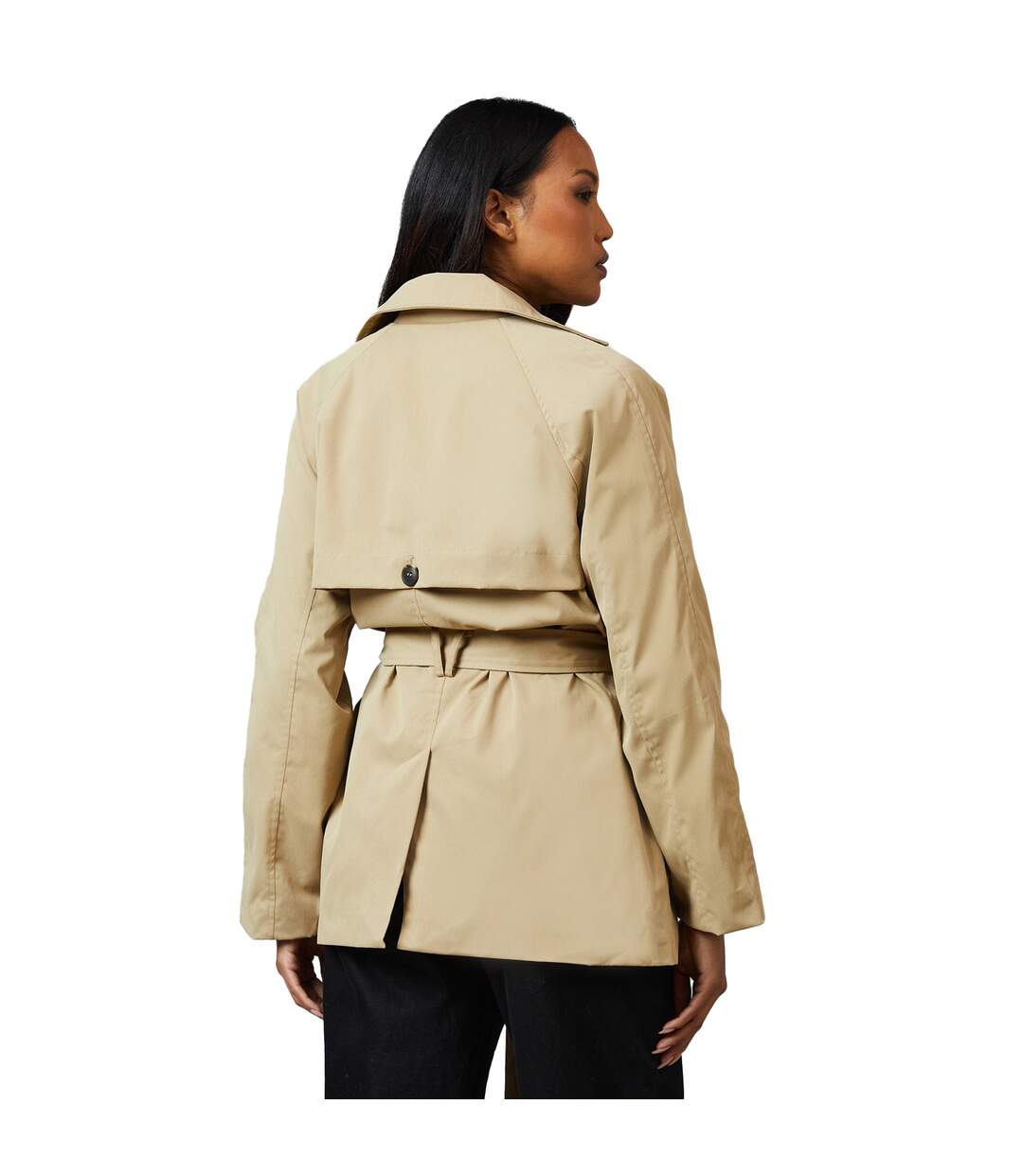 Trench femme beige gris Principles-2