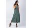 Robe longue larges bretelles SERAPHINE kaki Coton Du Monde-2