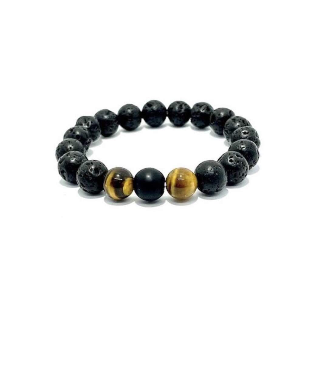 Bracelet courage en oeil de tigre-1