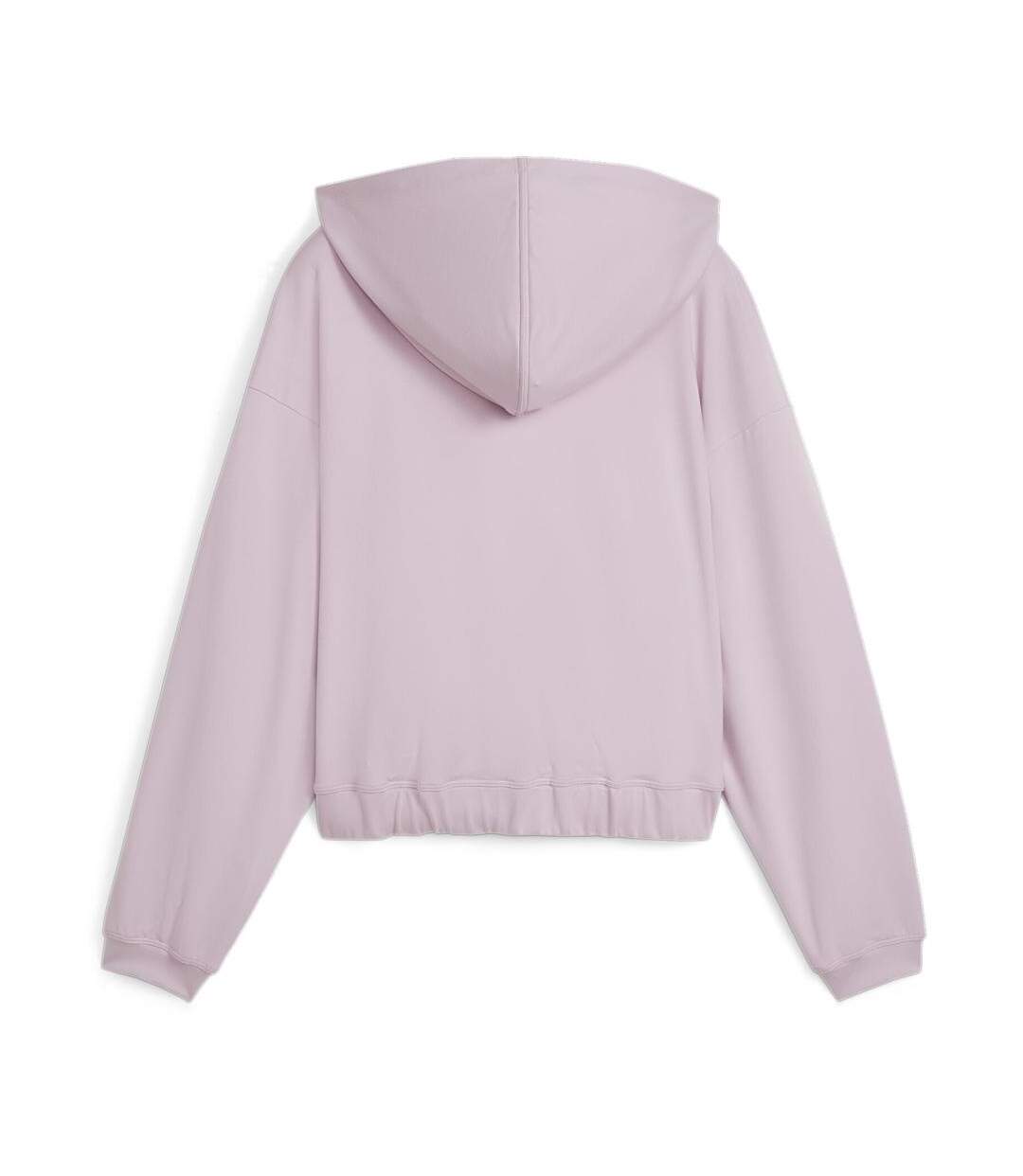 Sweat à capuche mauve femme puma studio foundations - m-2