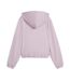 Sweat à capuche mauve femme puma studio foundations - m-2