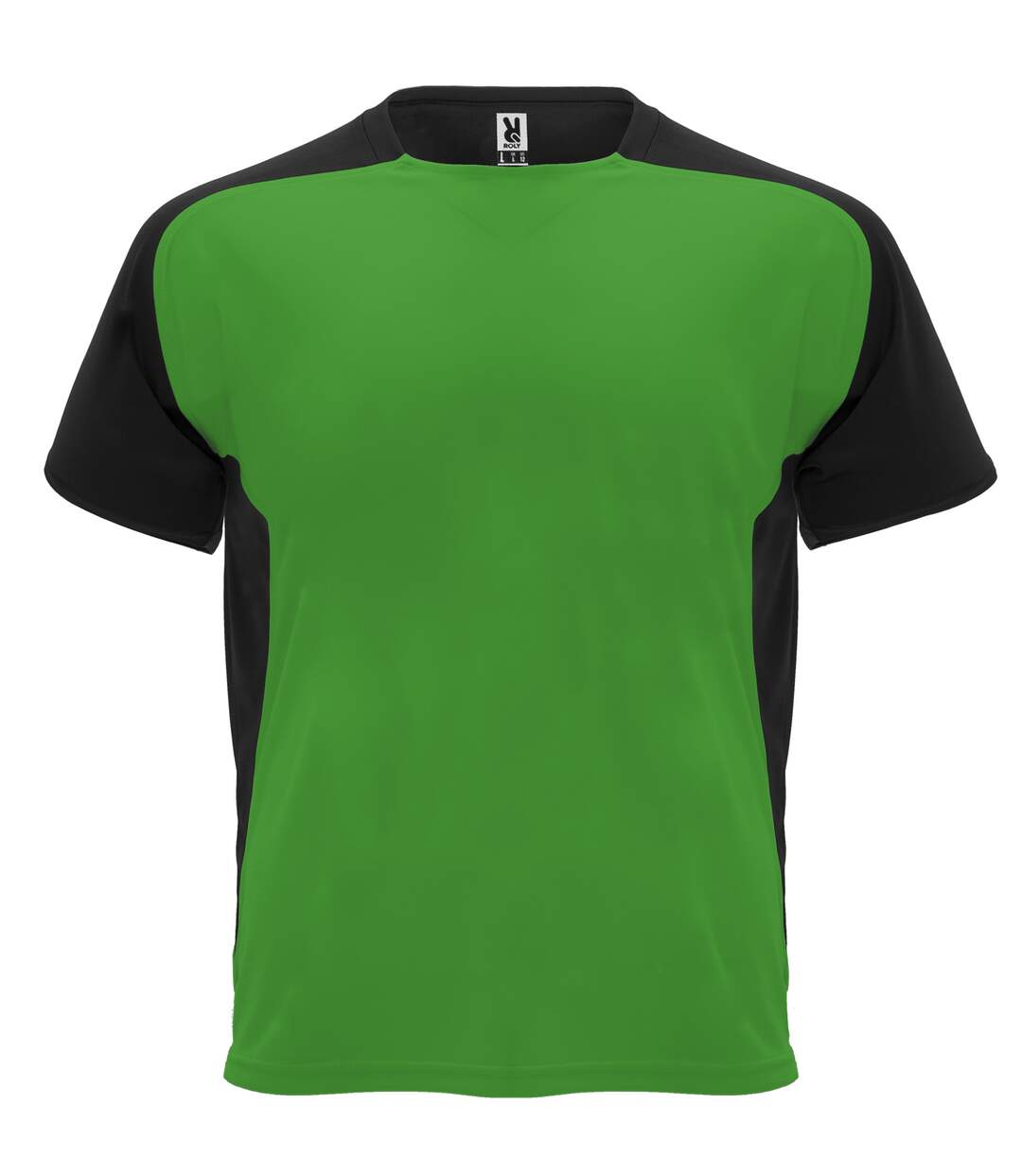 T-shirt Bugatti Adulte Vert Fougère Noir Roly Sport-1