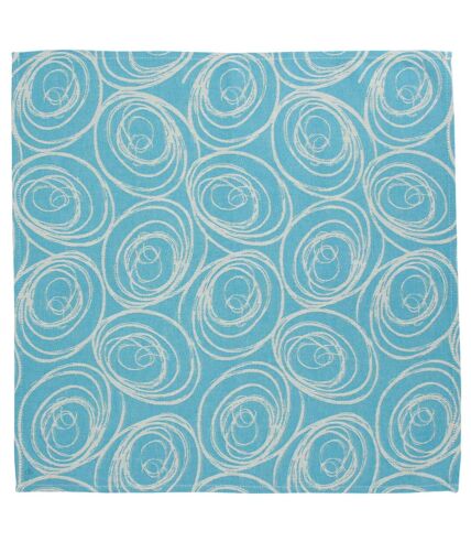 Lot de 3 serviettes table Jacquard SPIRALE