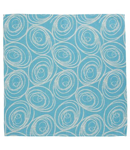 Lot de 3 serviettes table Jacquard SPIRALE