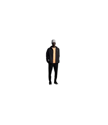Veste Unie À Capuche Homme Noir Lyle & Scott
