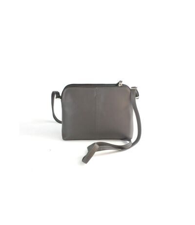 Terri leather purse one size dark grey Eastern Counties Leather