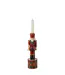 Bougeoir de Noël Casse-Noisette 25cm Rouge-2