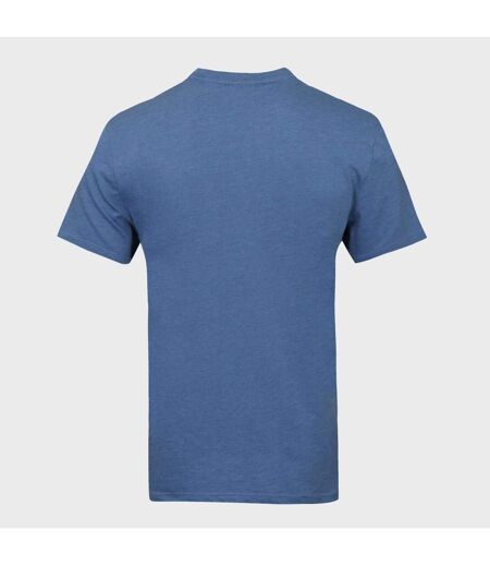 T-shirt homme uni col rond regular en coton avec logo brodé 618290 Umbro