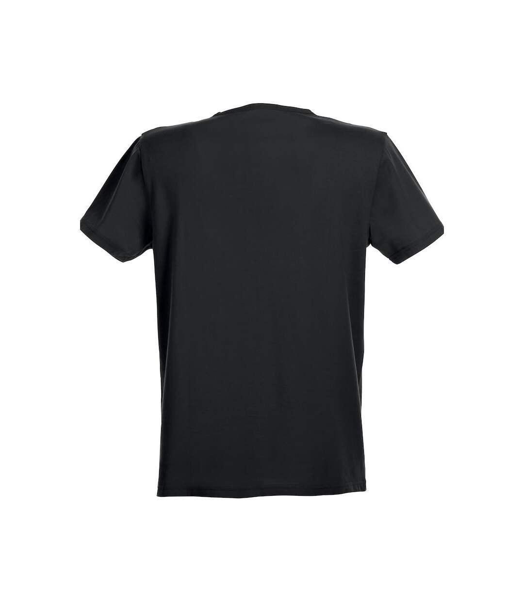 Mens Stretch T-shirt Black Clique-2