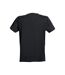 Mens Stretch T-shirt Black Clique-2