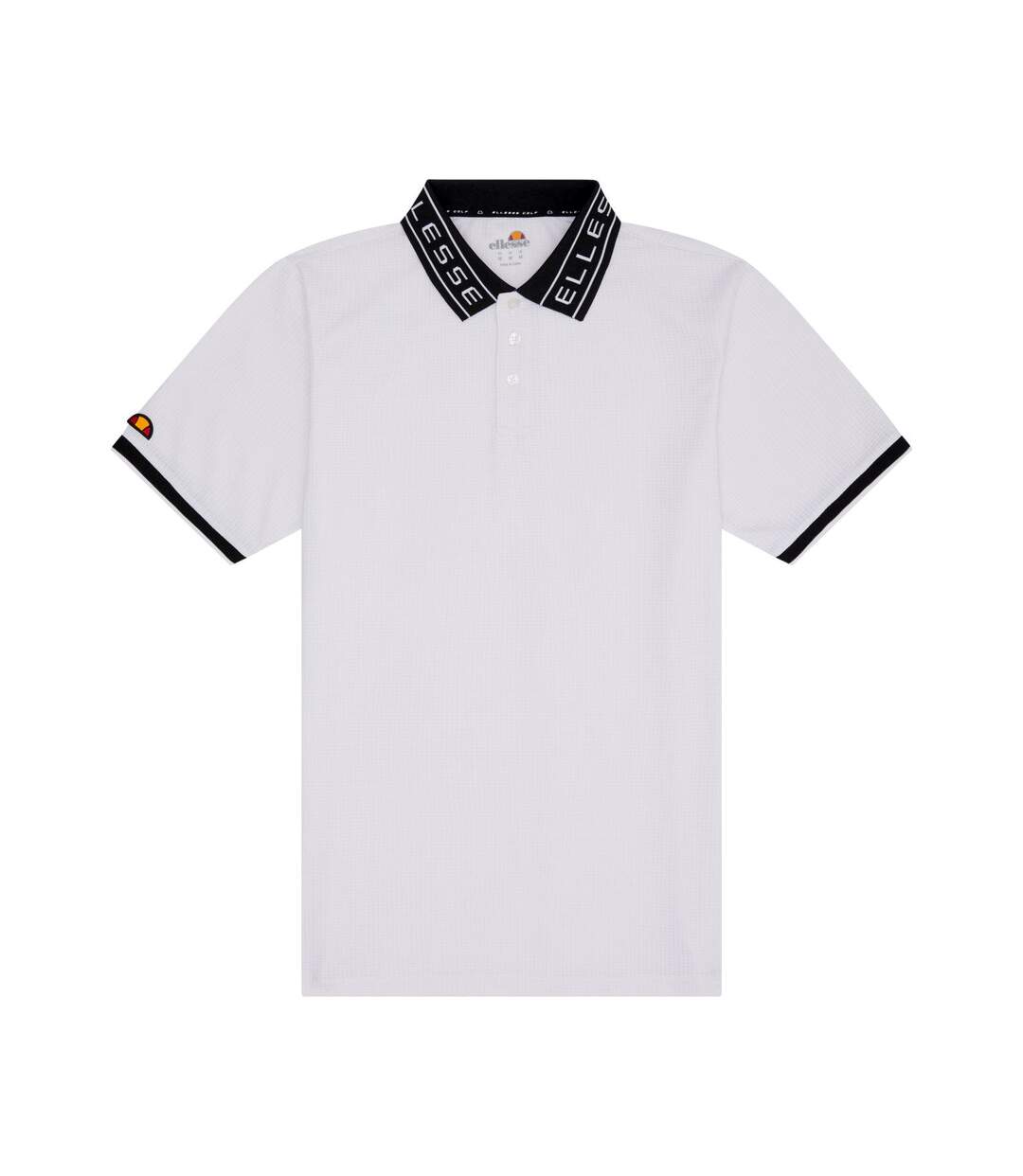 Polo algari homme blanc Ellesse-1